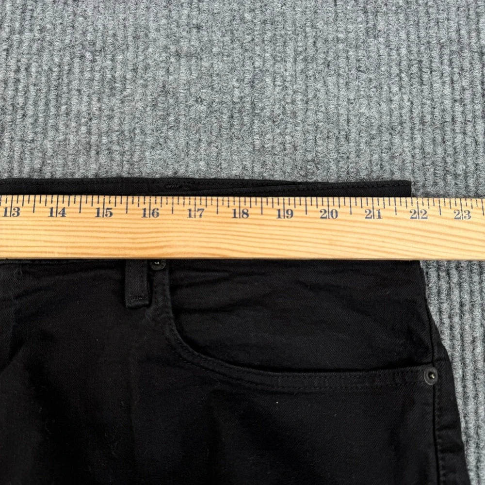Polo Ralph Lauren The Varick Slim Straight Leg Jeans Mens 42x30 Black Denim EUC